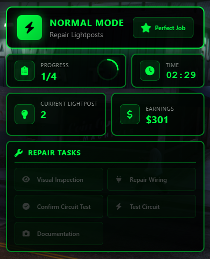 Lightning Electricians Job For QBox
