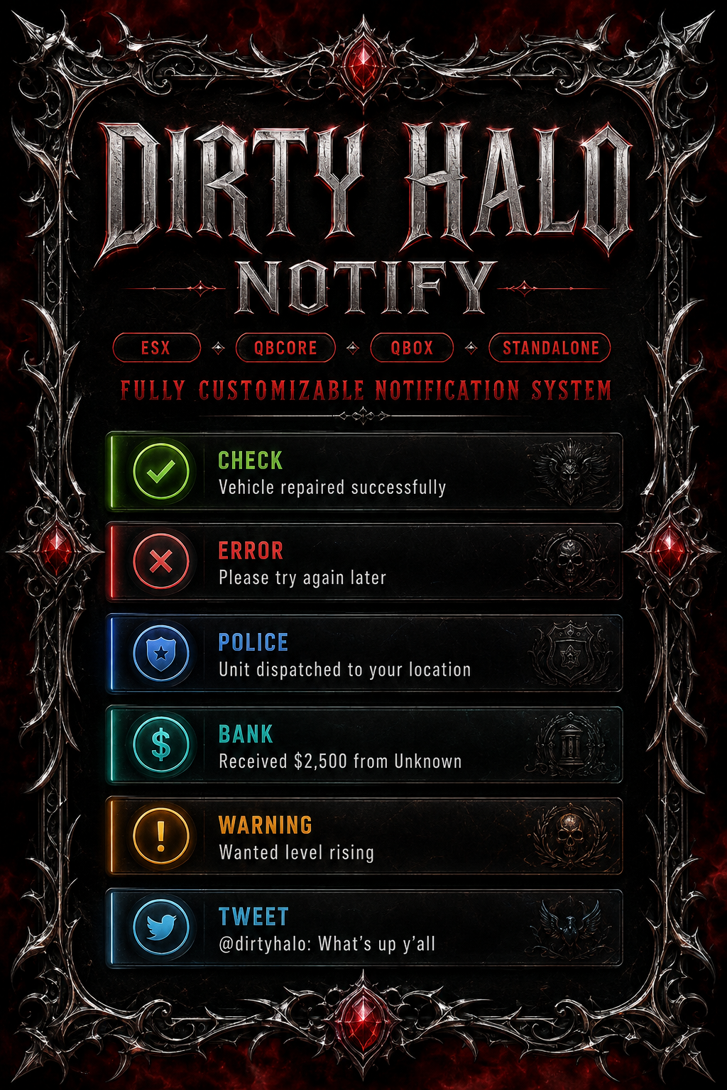 Halo - Notify