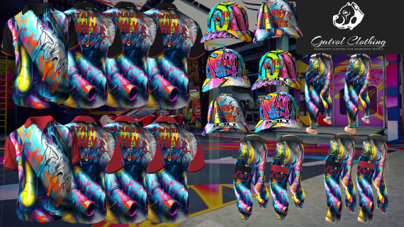 Bennys Graffiti 2 (Male and Female)