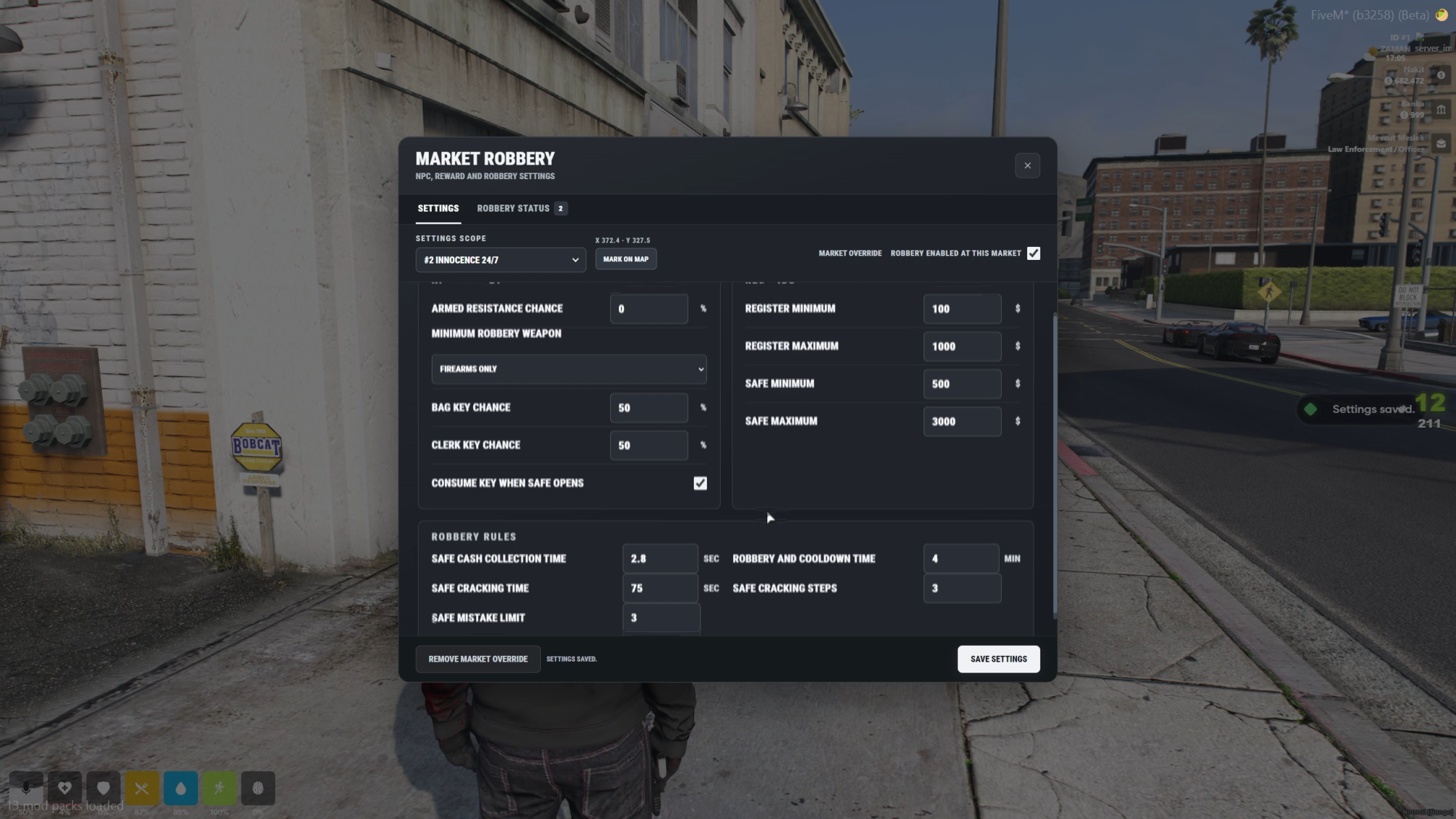 [Jeikobu - Market Robbery] esx qbcore qbox