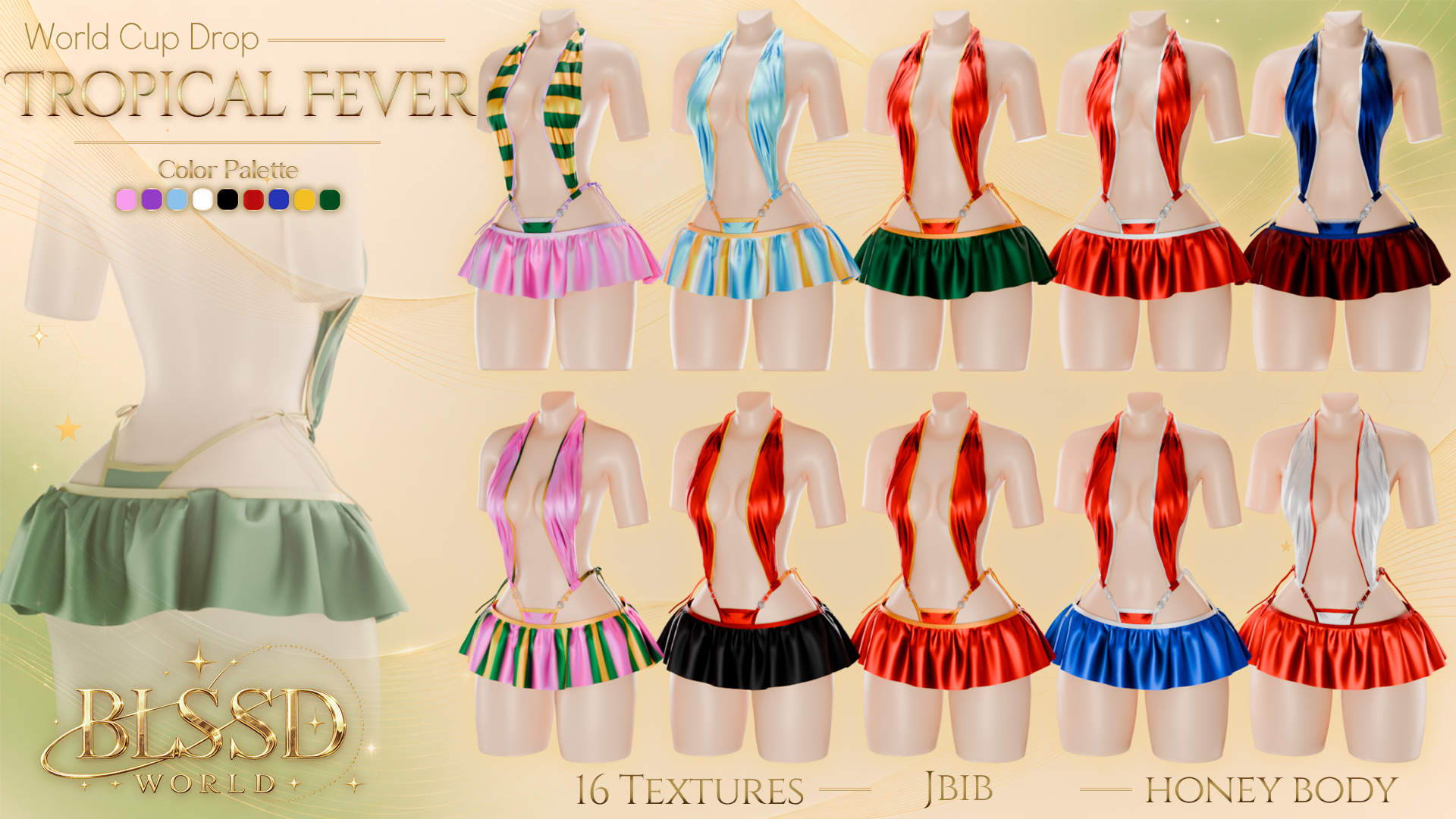 Tropical Fever Female Set - Honey Body