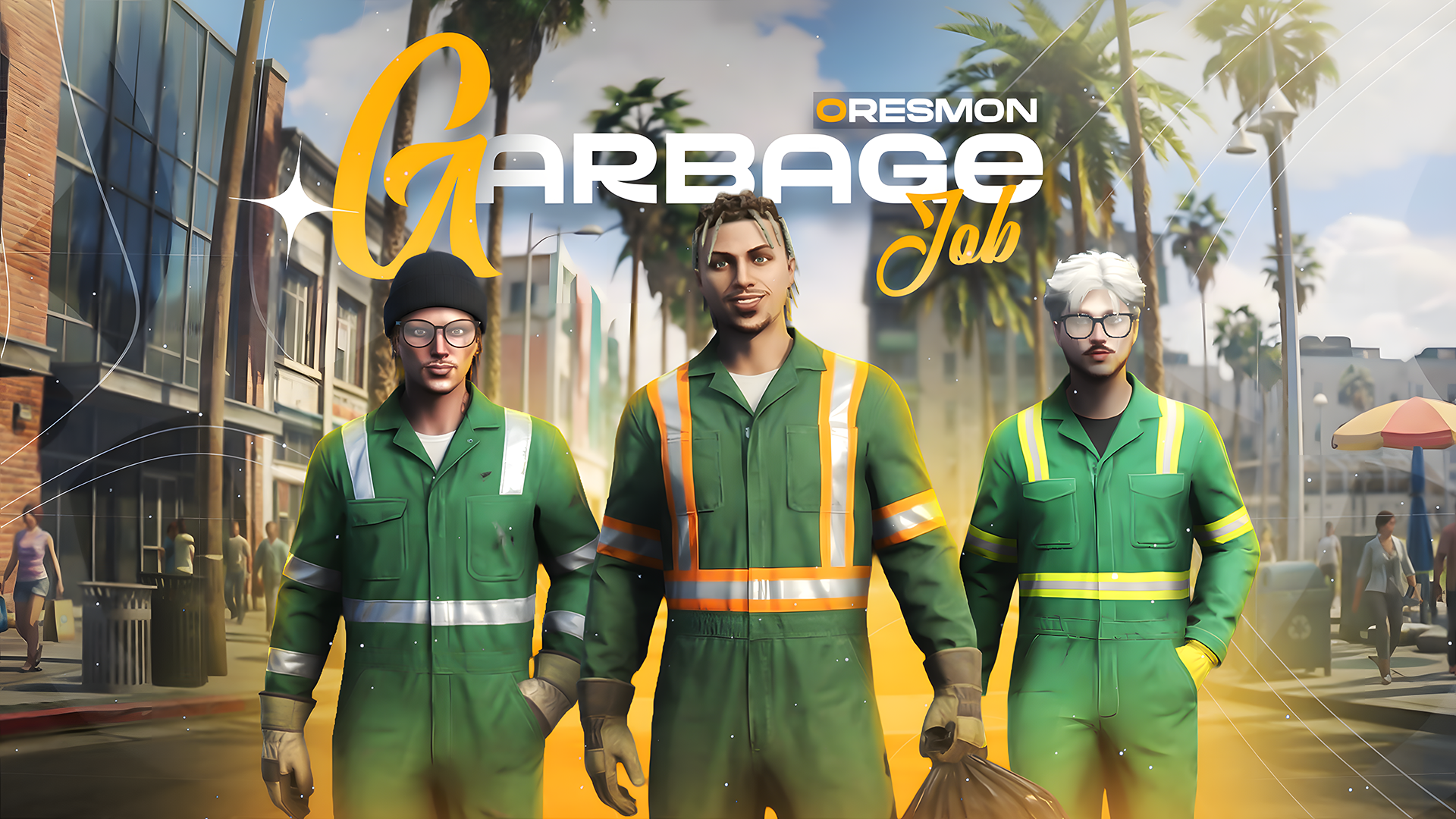 0R-Multiplayer Garbage Job v2 Open Source + (Custom Map) | 0r