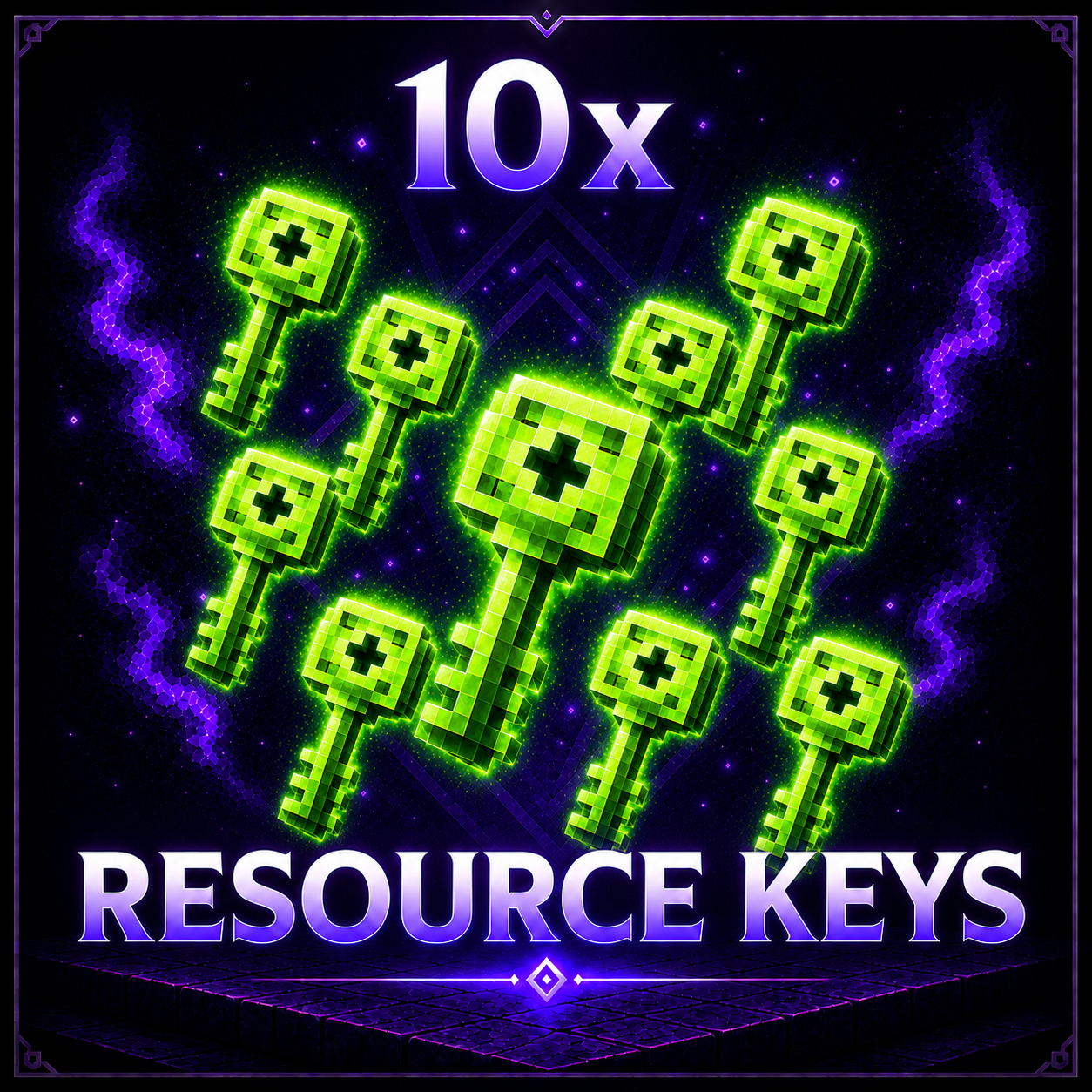 Resource Key 10x