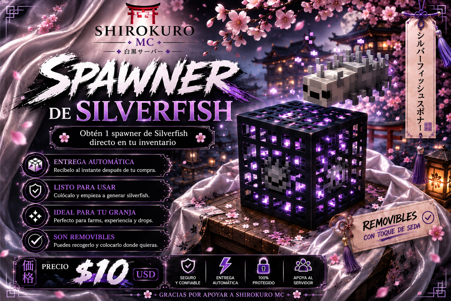 Spawner de Silverfish