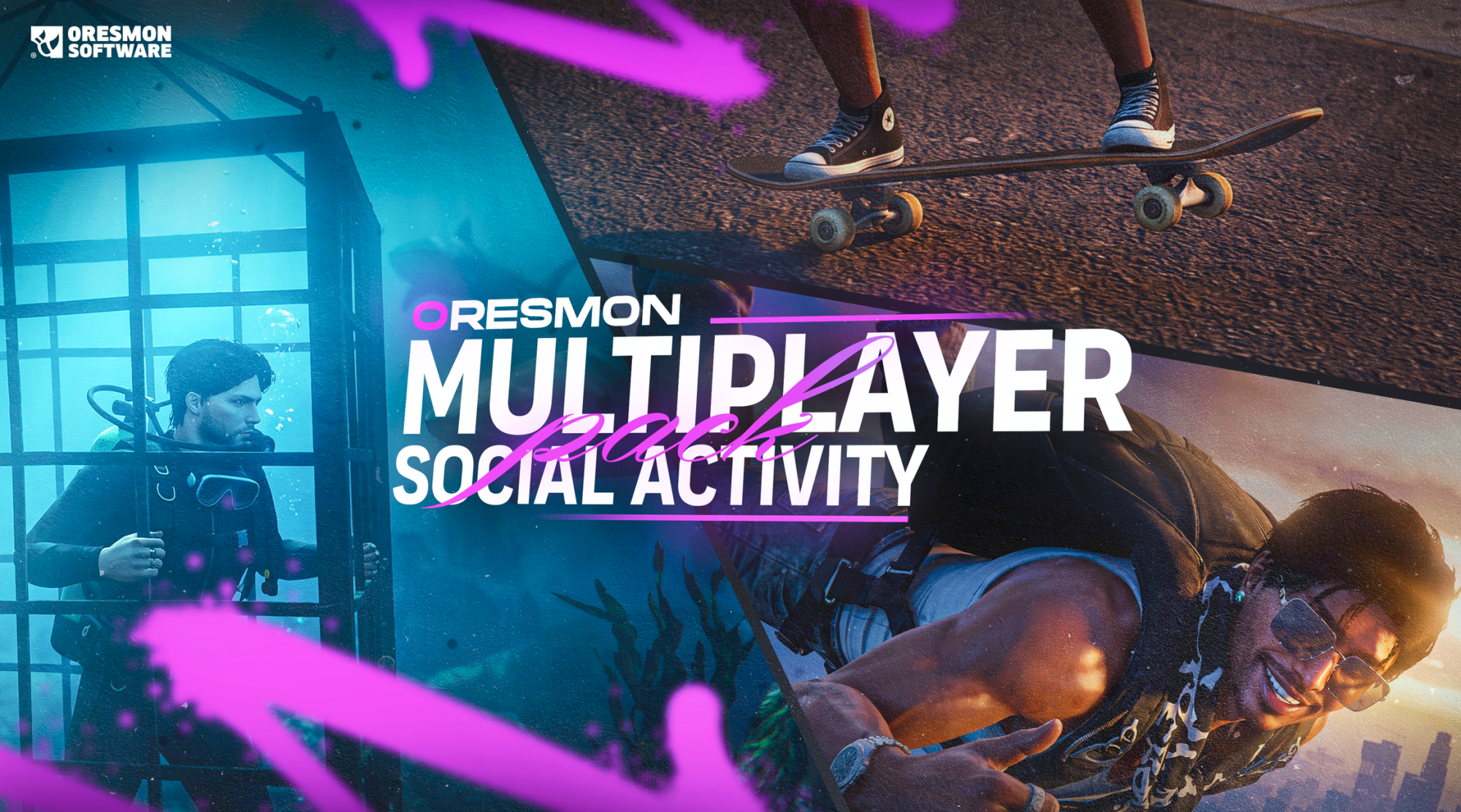 0R-Multiplayer Social Activity Pack (30+ Activities) Open Source + Assets Map | jezzy