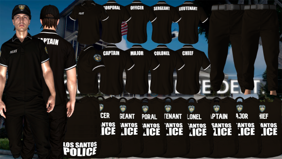 LSPD Untucked Golf Shirt [M+F]