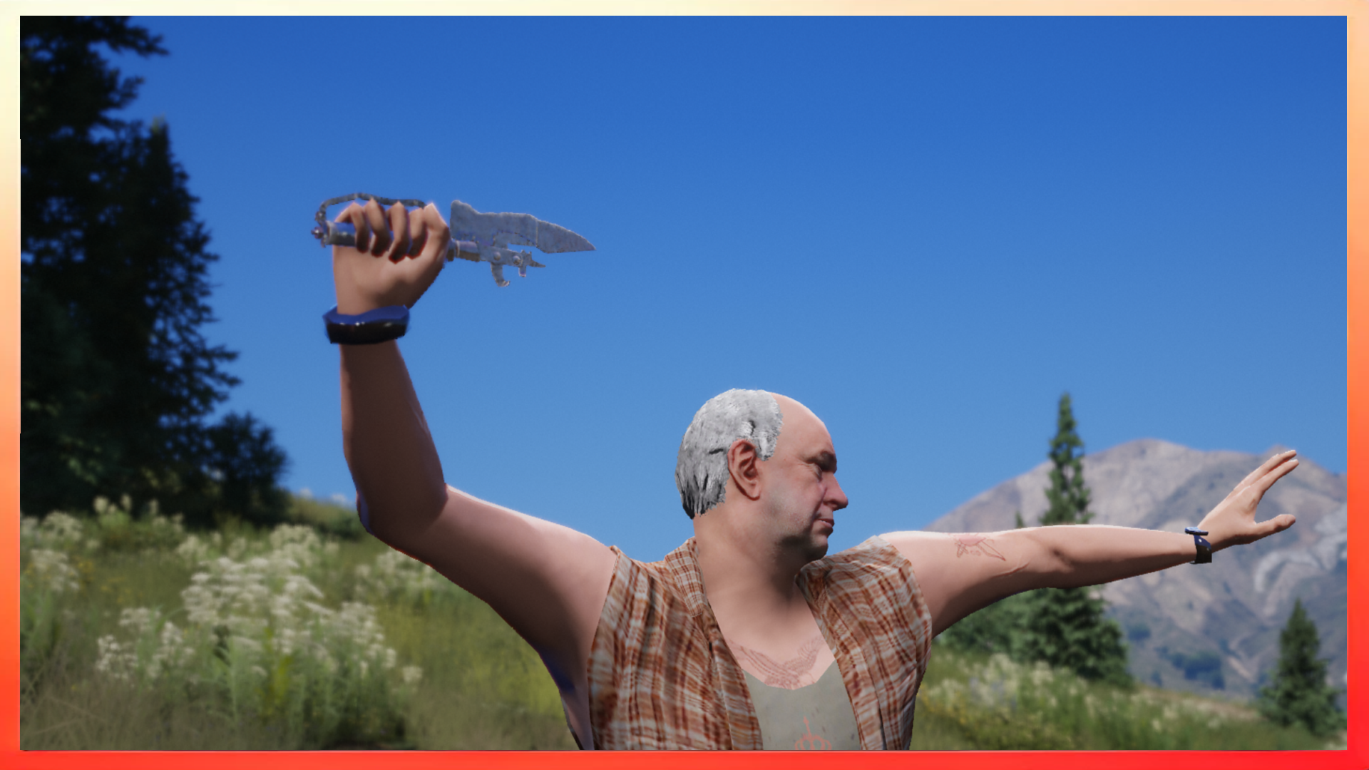 PostApo Knife | Custom Melee Weapon