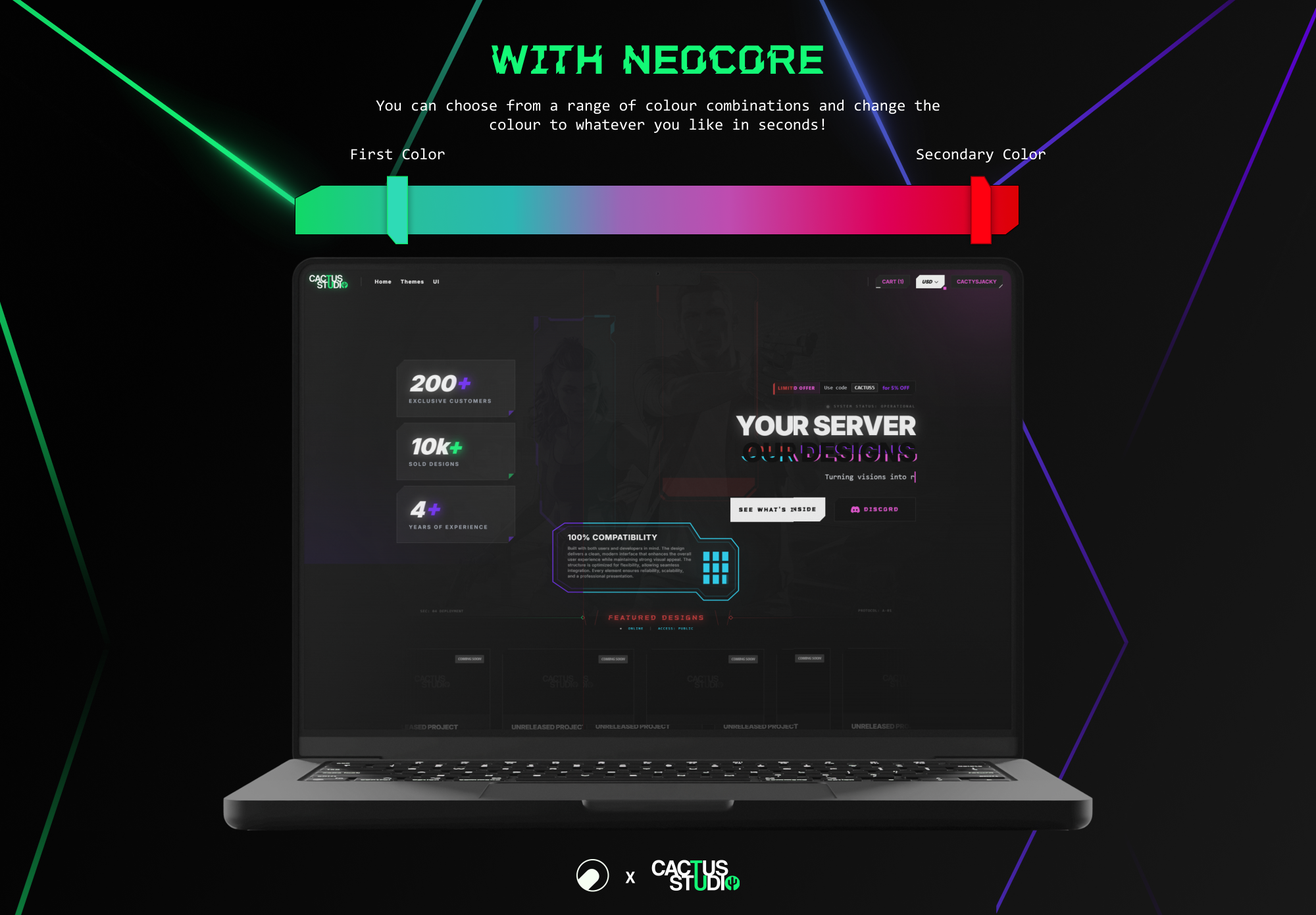 Neo-Core  I Tebex Theme Template