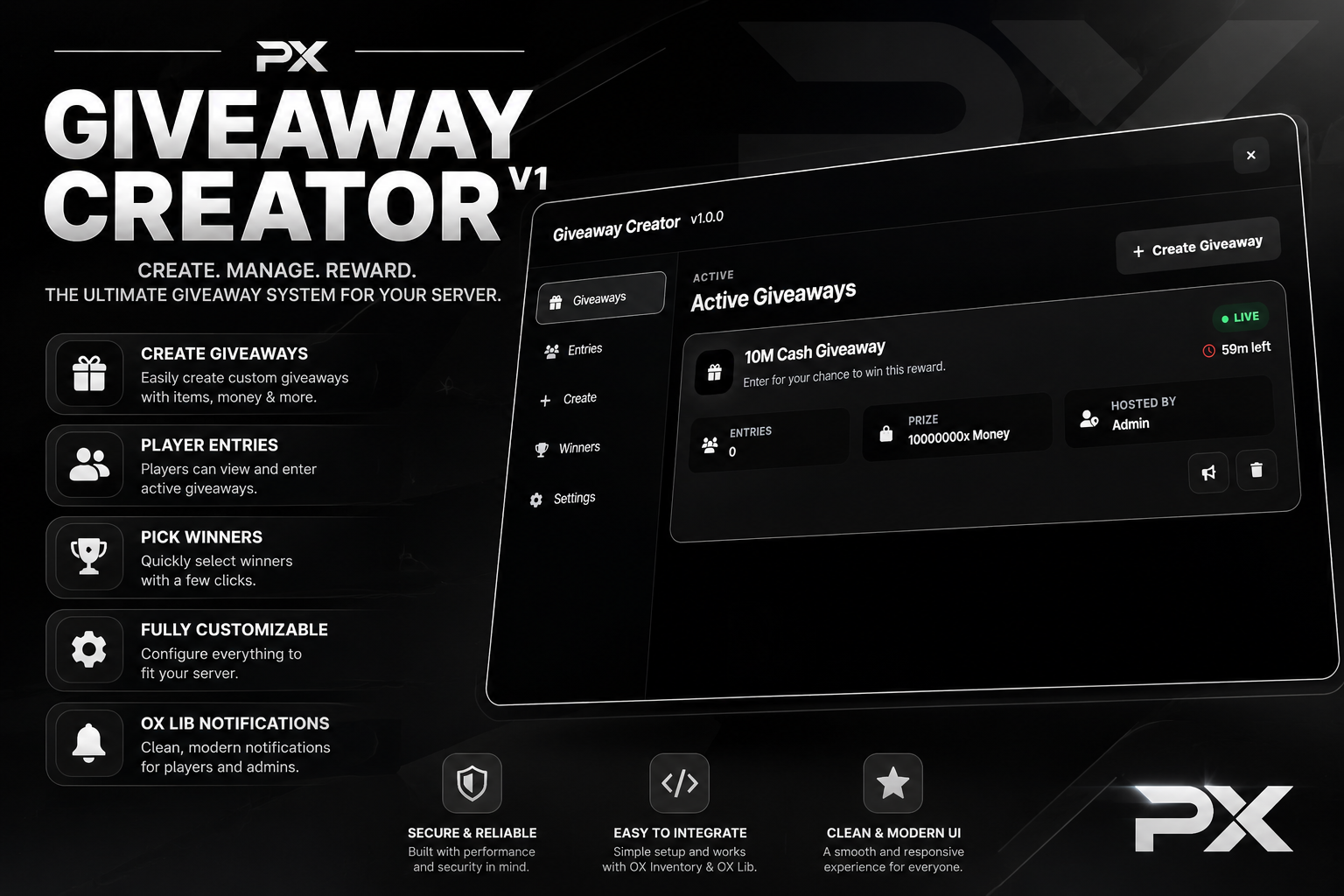 Giveaway Creator V1