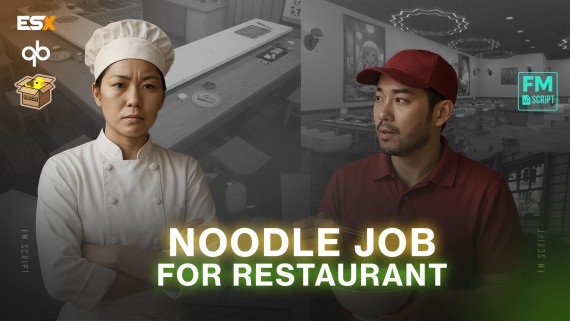 Noodle Restaurant Job[QB/ESX/QBOX]