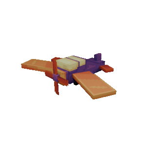 Toy Plane — cosmetic Furniture v2 item on the NovaVoid Cat Civilization Minecraft server