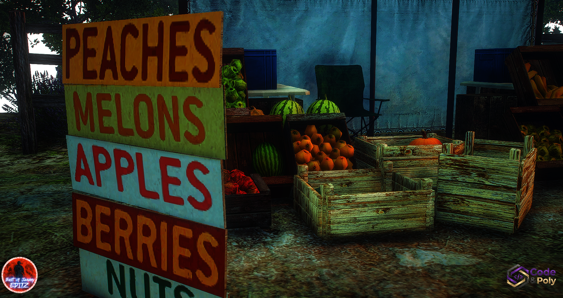 Code & Poly Gemuese & Obst Props DLC