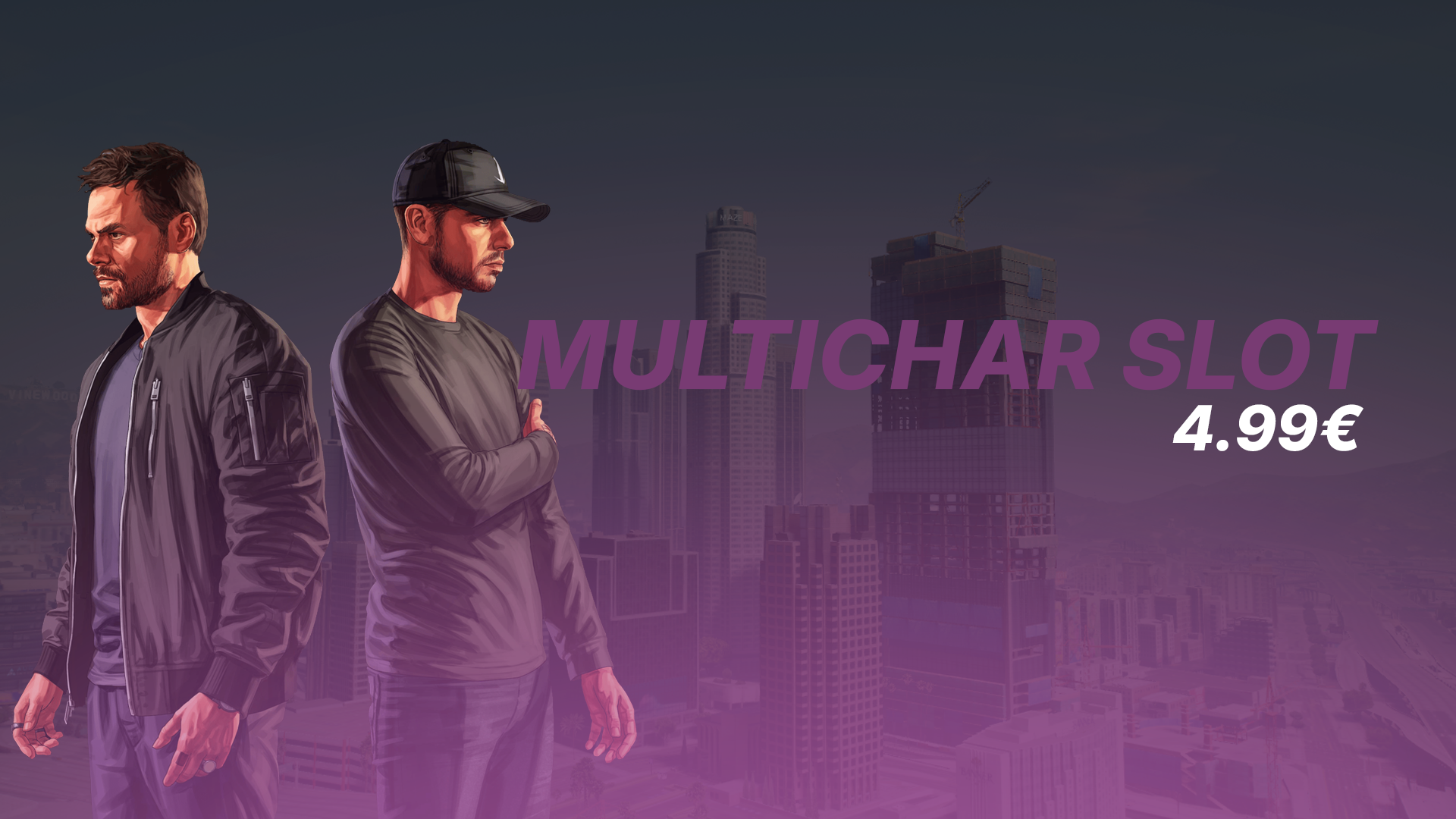 1x Multicharacter Slot