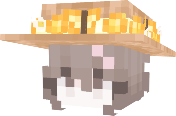 Yellow Butterfly Flower Hat