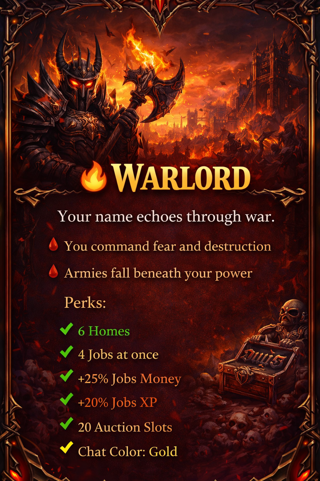 Warlord Rank
