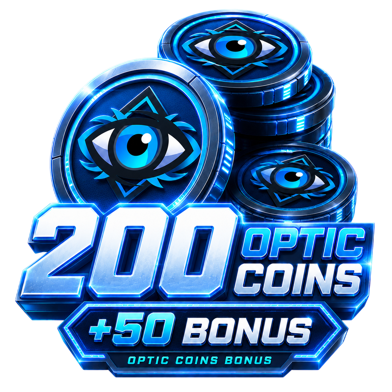 200 Optic Coins