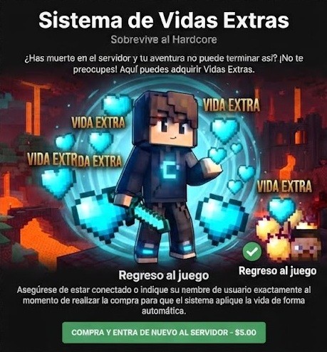 ❤️ 10 Vidas Extras