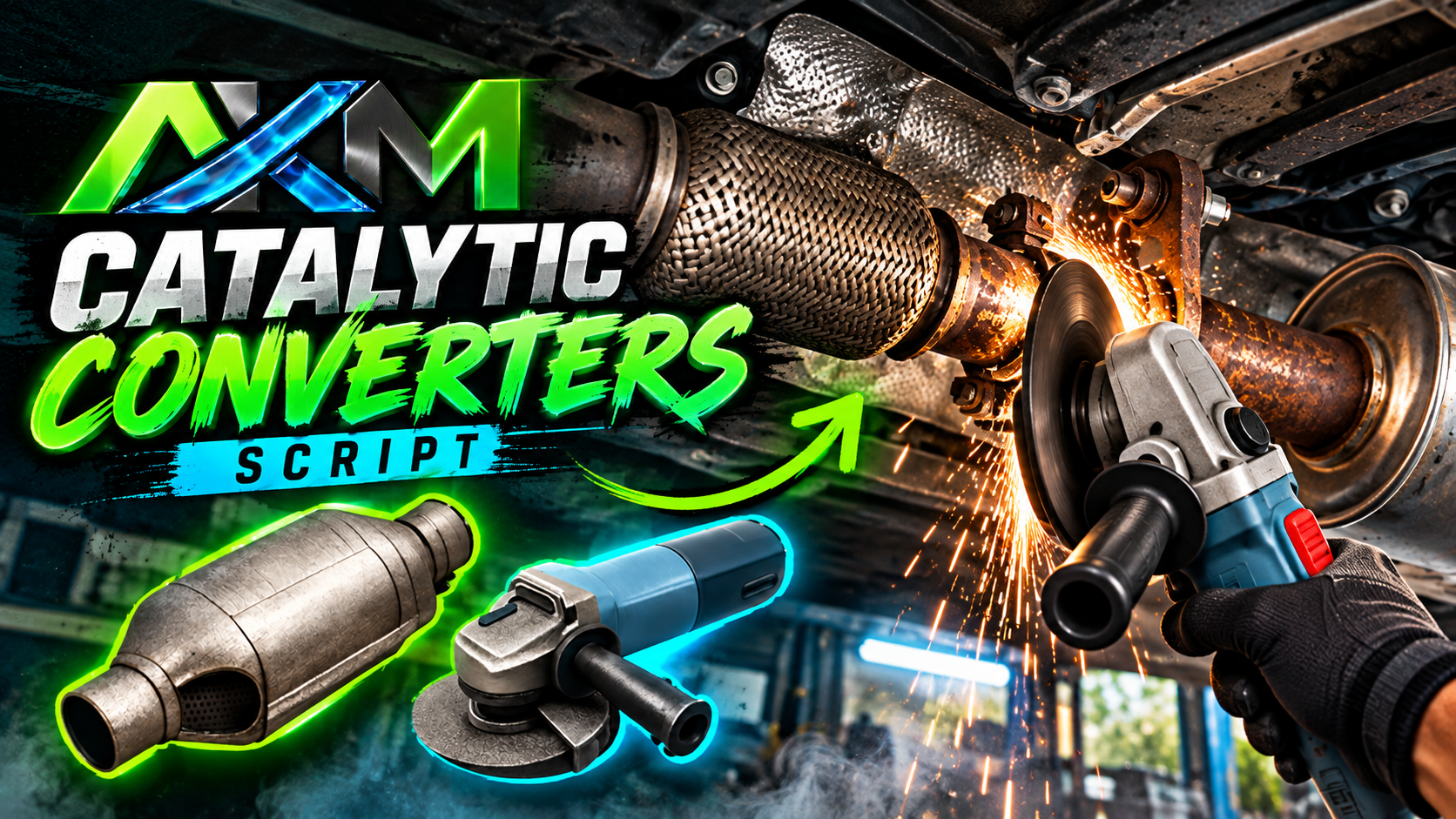 AKM Catalytic Converters Robbery | QB QBOX ESX