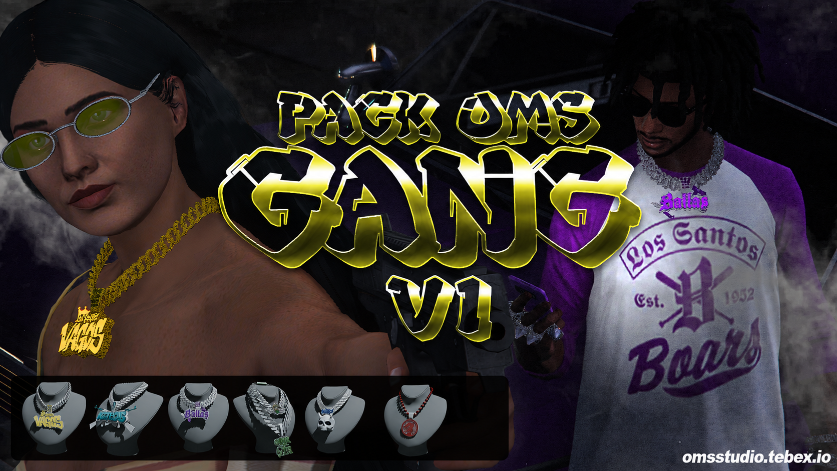 PACK OMS GANG V1 Unisex – Male & Female