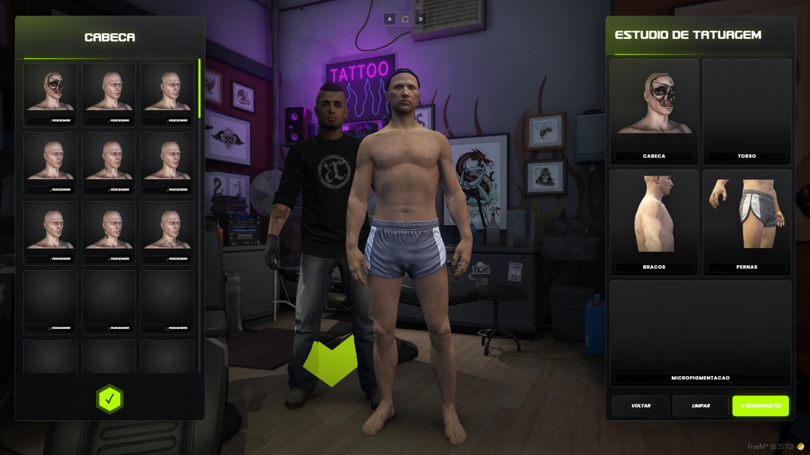 Character System ( qb core , esx,  vrp)