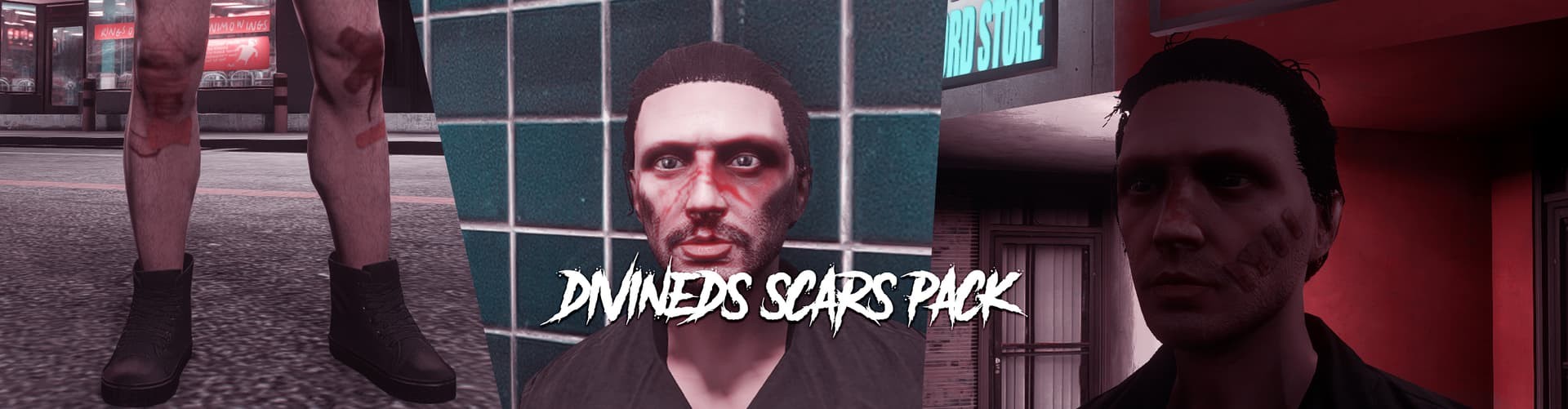 40 Scars Tattoos (fighting scars/bandages/plasters)