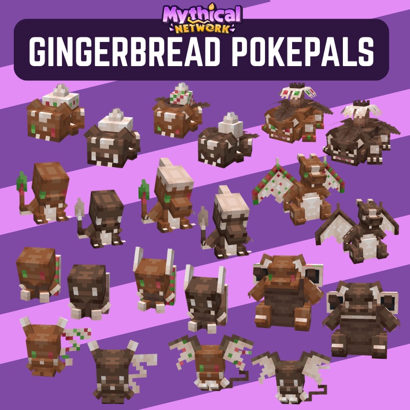 Random Gingerbread Pokepal Bundle