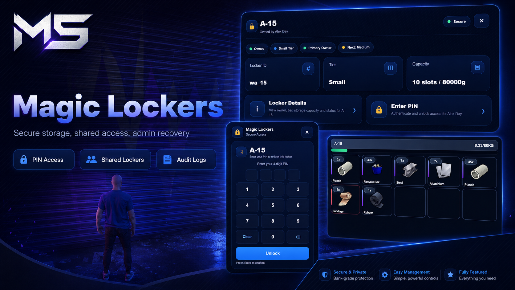 Magic Lockers – FiveM Storage Locker System