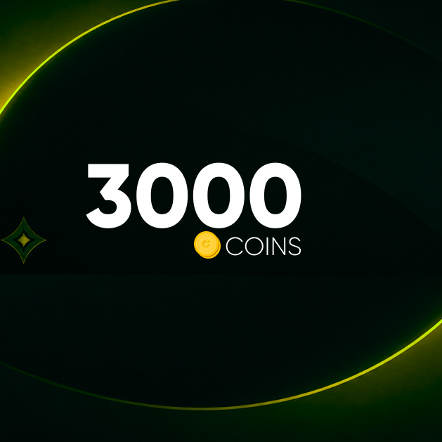 3000 COINS