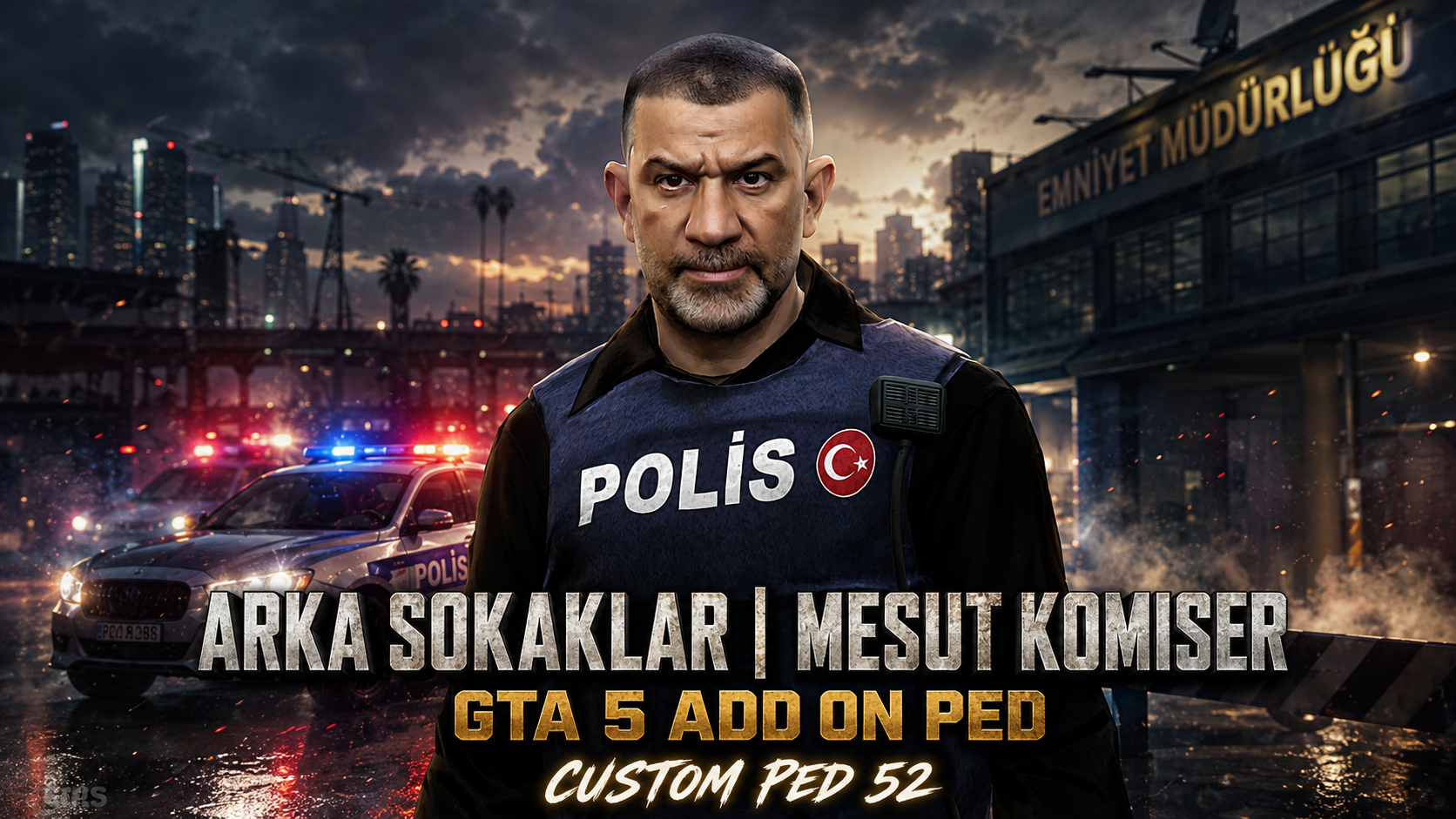 Mesut Komiser | FiveM Custom Ped 52