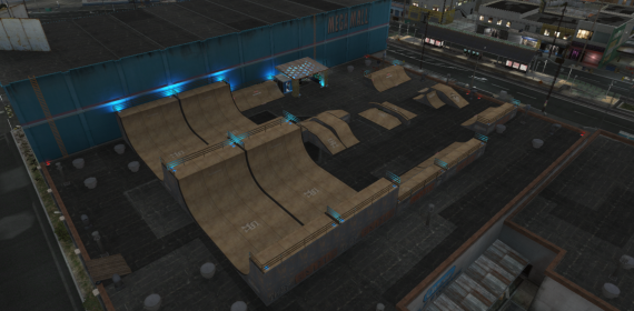 Mapping Skate Park + Script de location de BMX