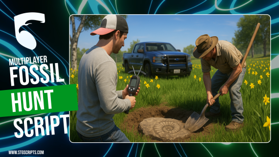 Fivem Multiplayer Fossil Hunt Job Script