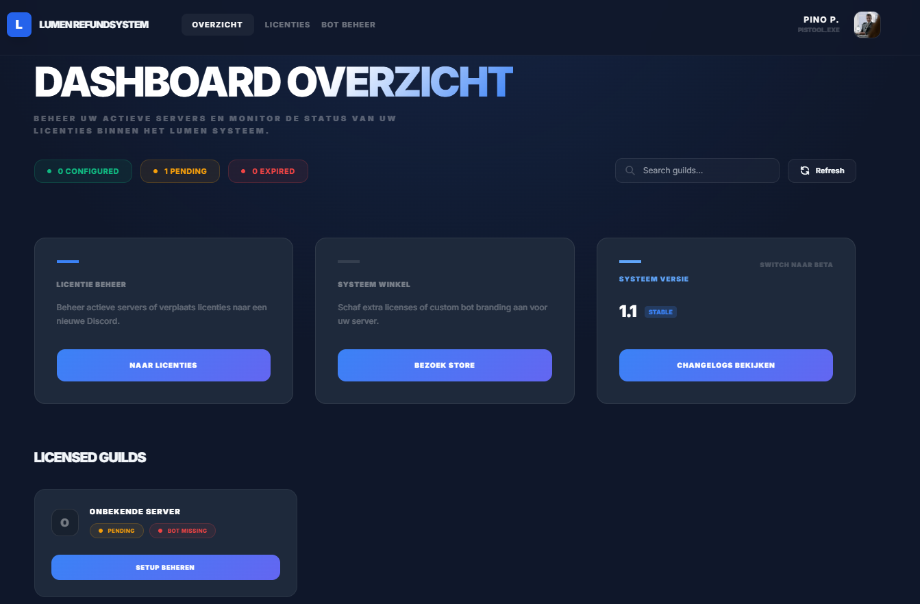 Lumen Refund System — Custom Bot Add-on