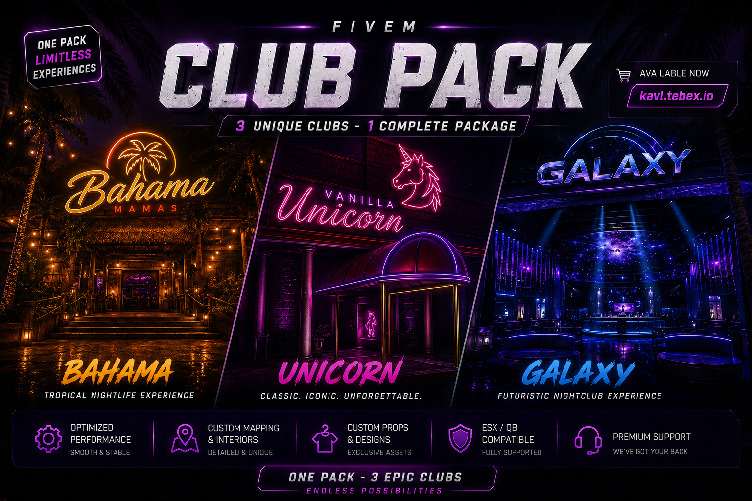 [ESCROW]  Clubs 3 in 1 Pack