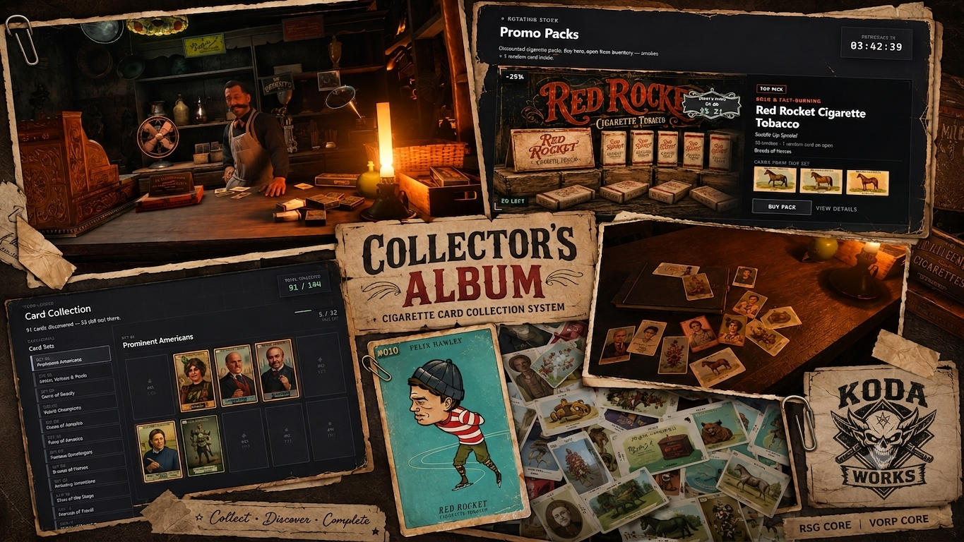 Collector's Album | REDM |  RSG-Core |  VORP-Core | OpenSource