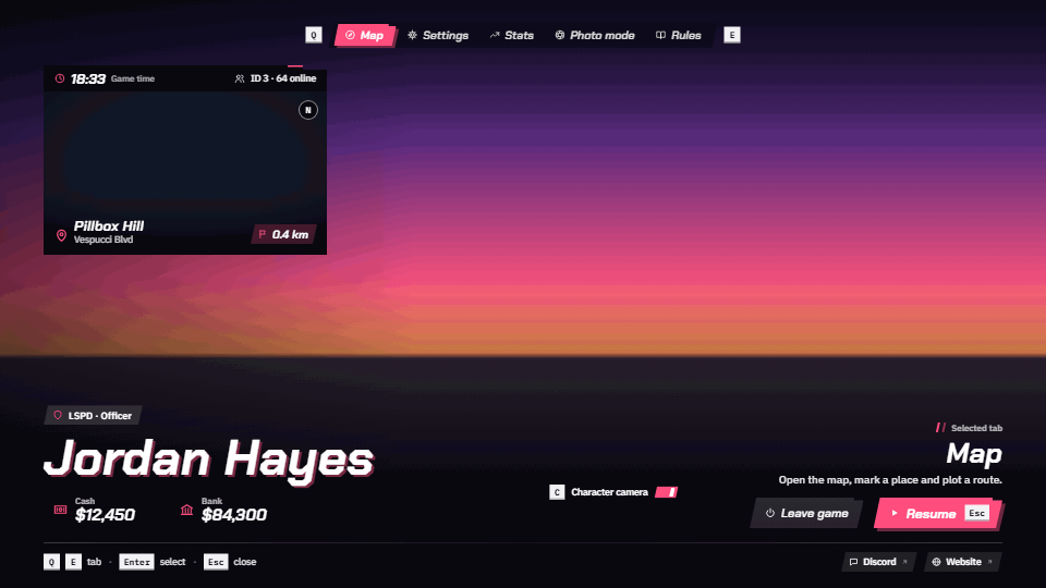 Pause Menu - 3