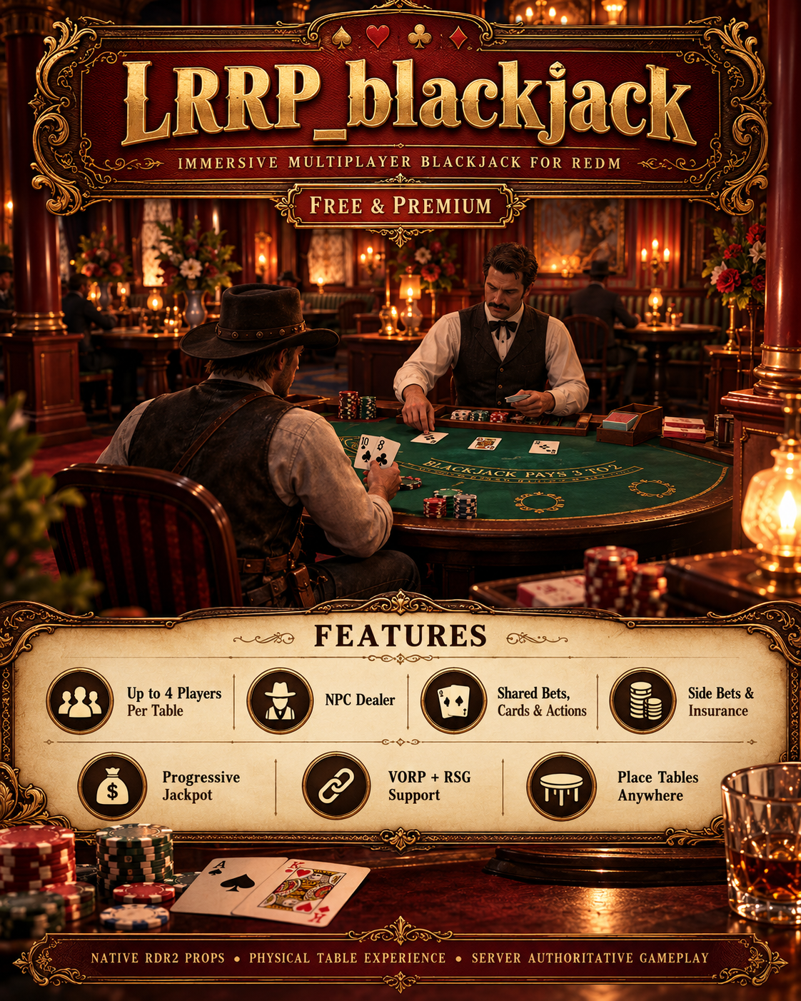 Premium BlackJack Script