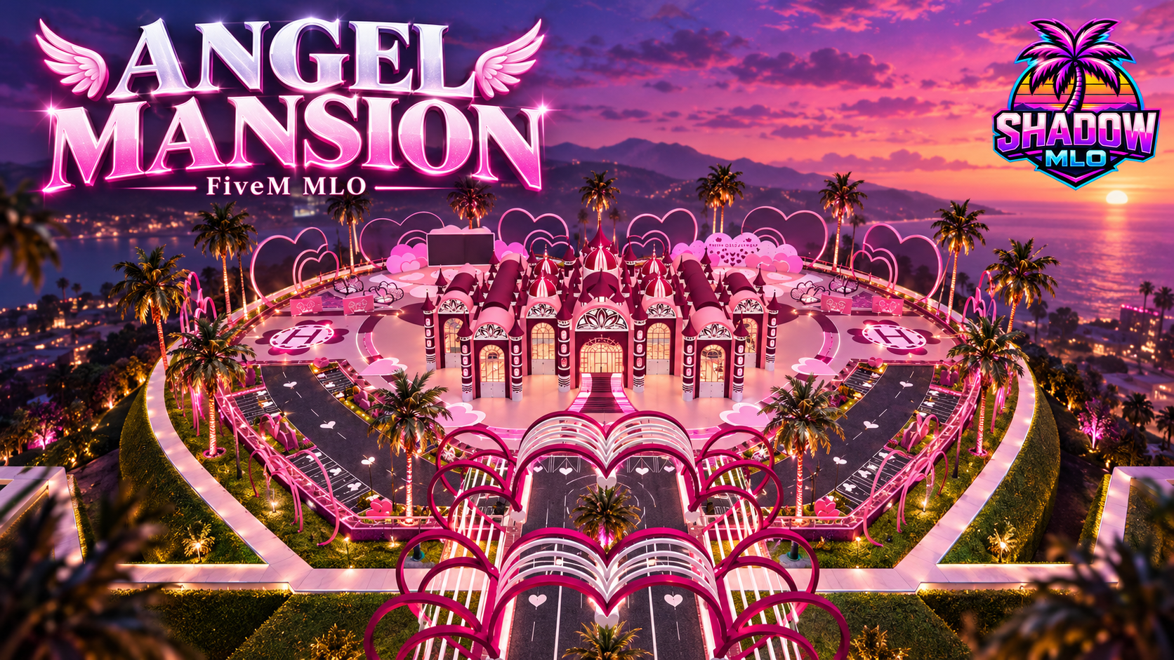 Angel Pink Mansion