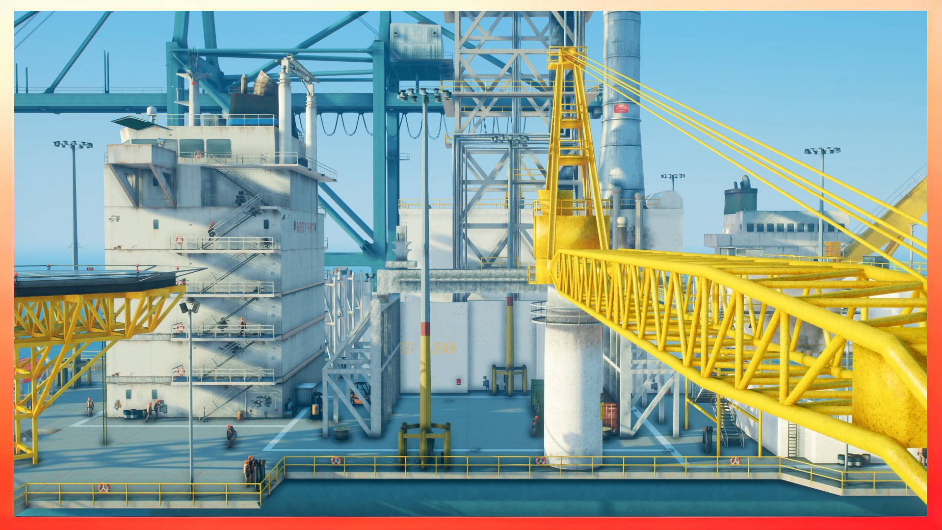 Offshore Oil Rig MLO | Industrial Complex