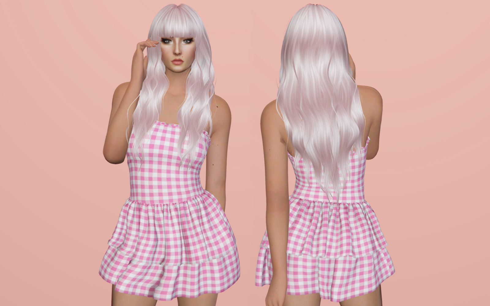 #001 Ruffle Mini Dress