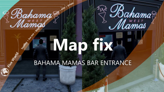 Mapfix for the Bahama Mamas Club