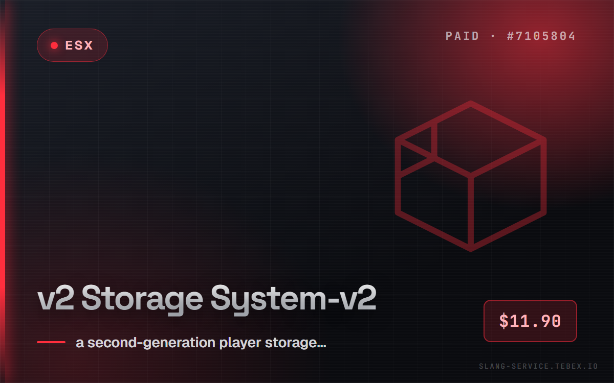 [ESX] v2 Storage System-v2