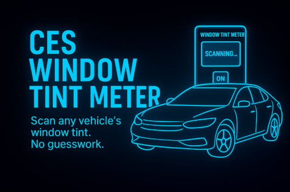 CES Window Tint Meter