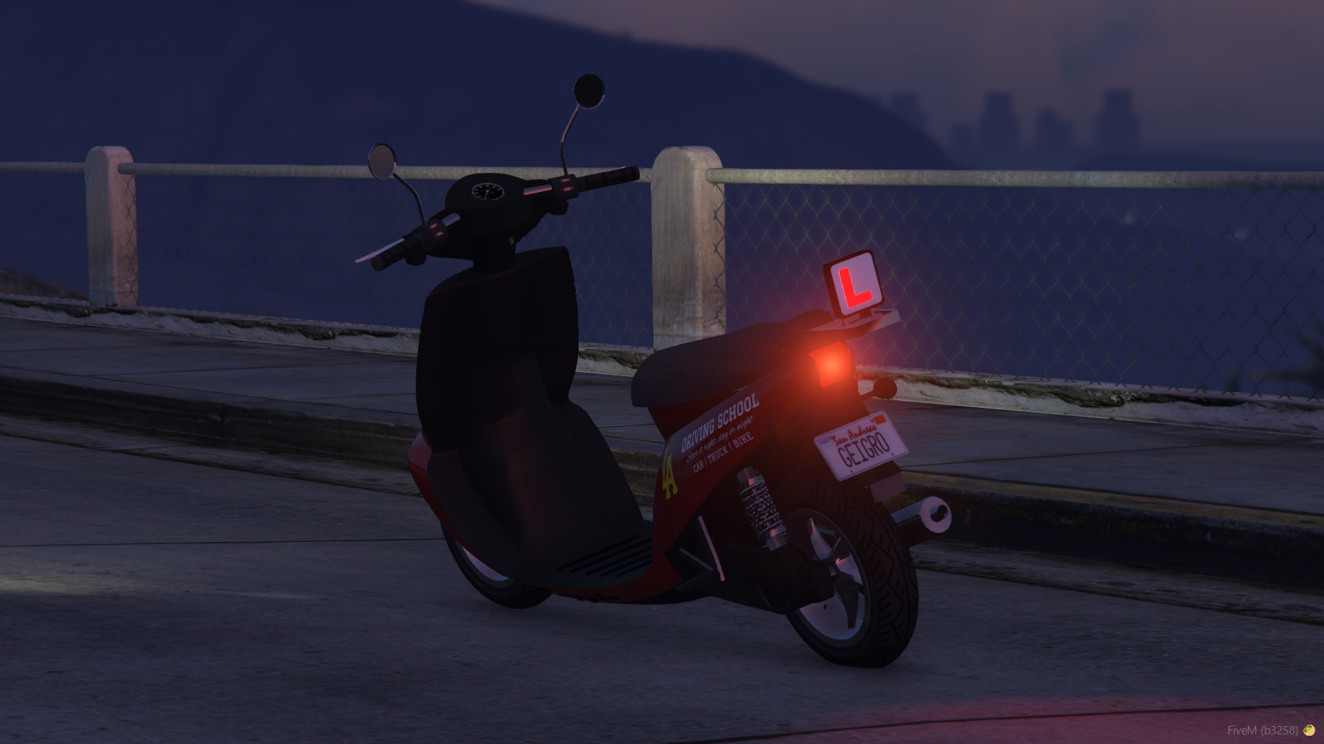 Ansicht 6 - GEIGRO Driving School für FiveM: Pegassi Faggio