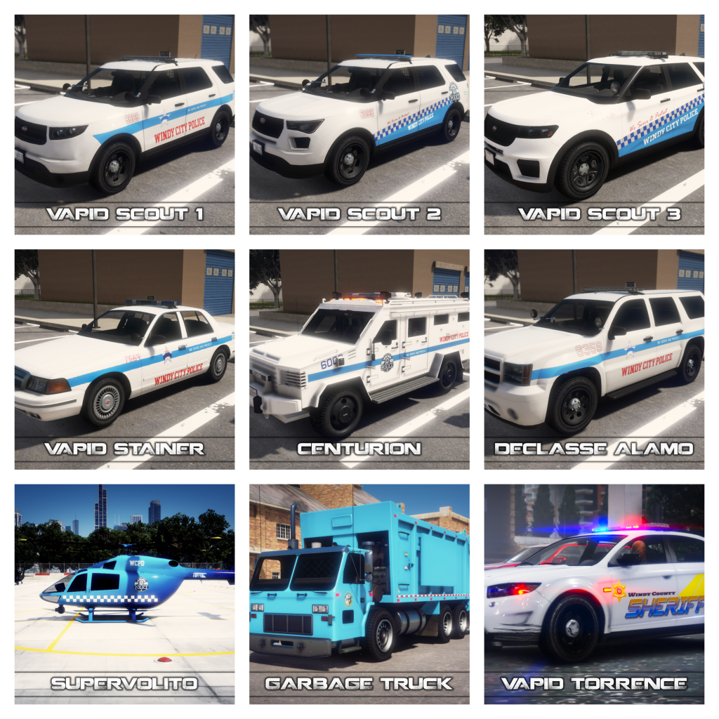 Police Car Pack + More