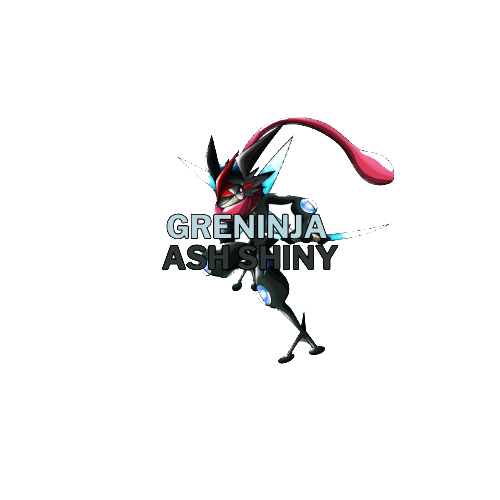 x 1 Greninja Ash Shiny