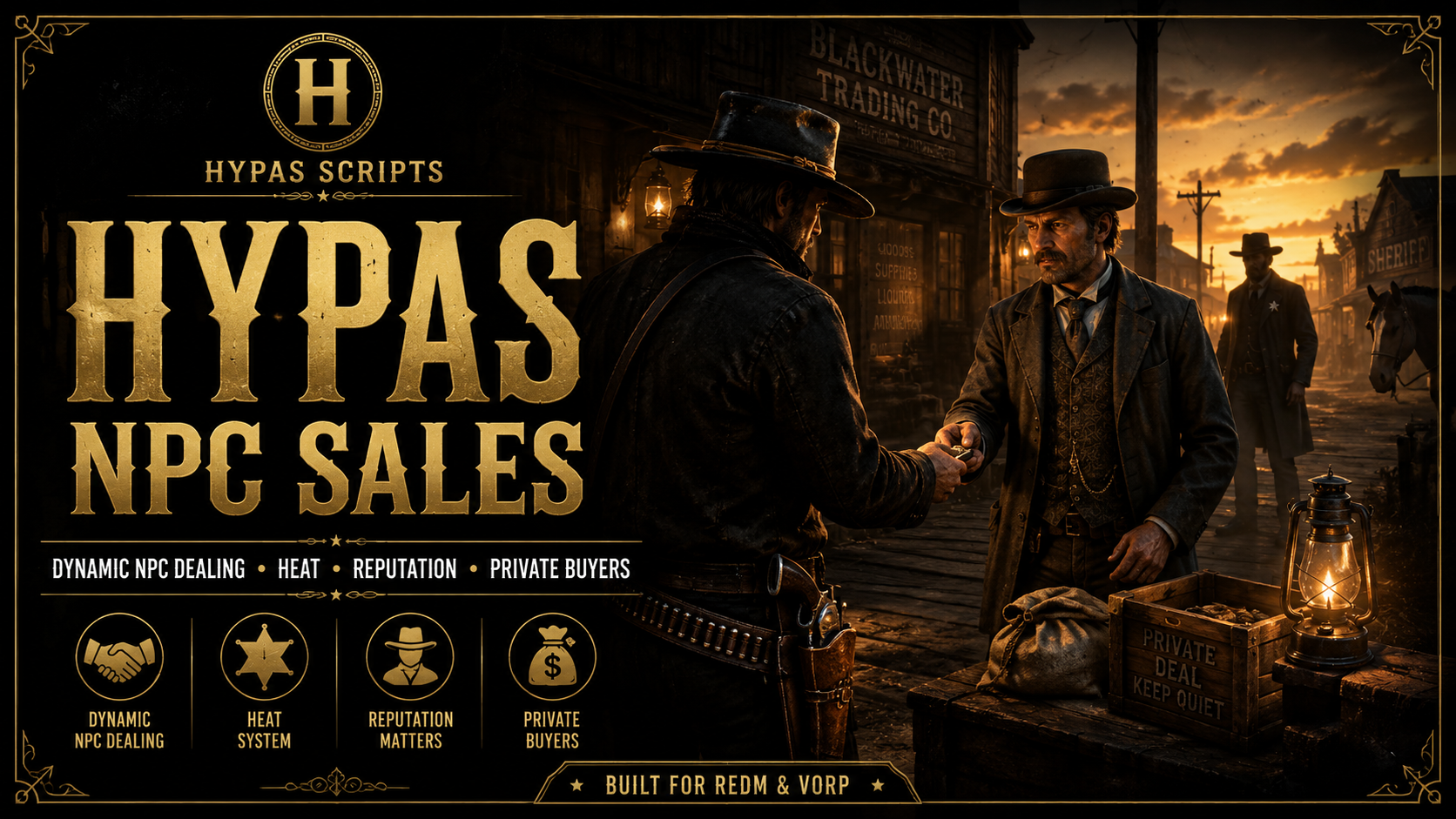 Hypa's Advanced NPC Sales - (New UI) (RedM, VORP)