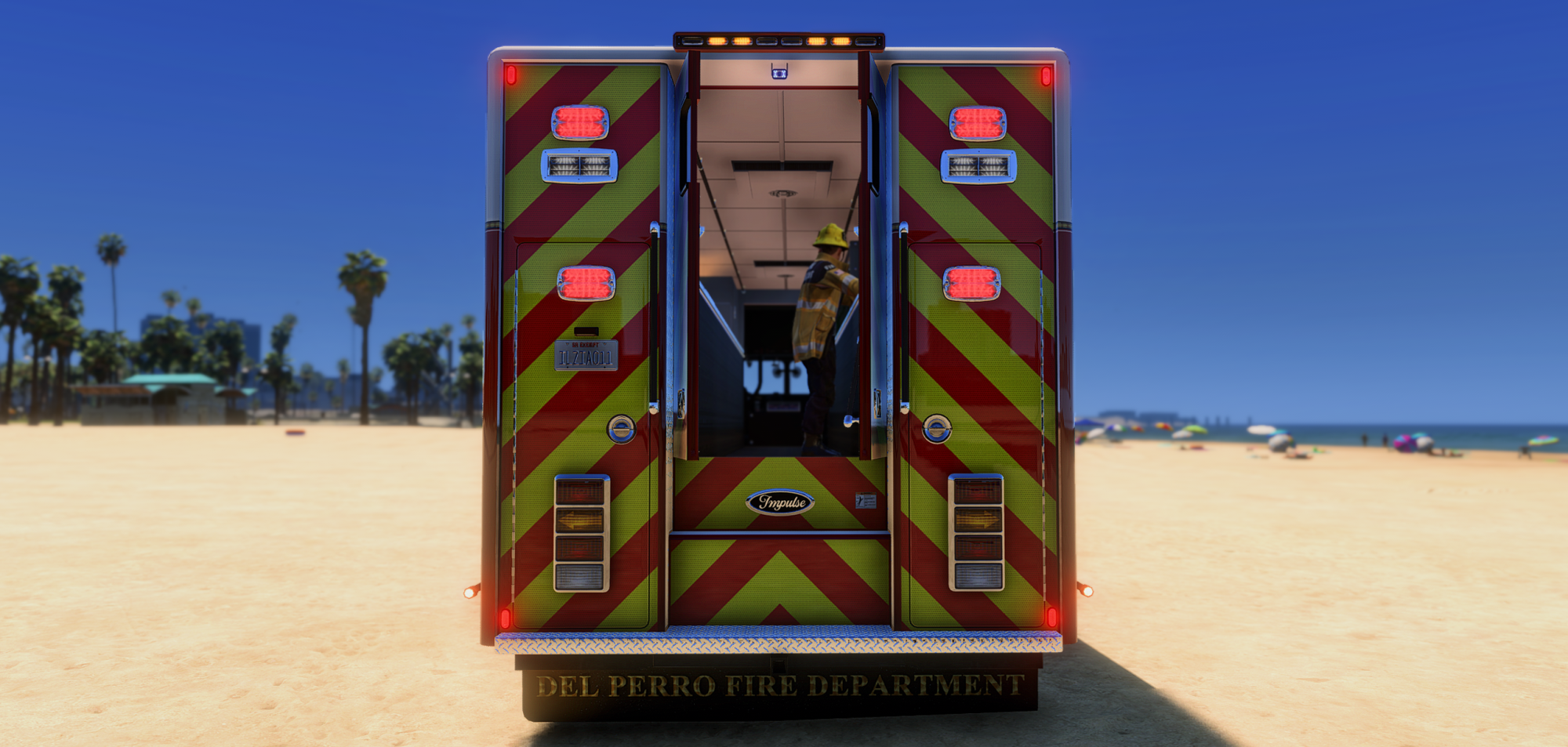 Spear Impulse Rescue Walk-In Fire Truck