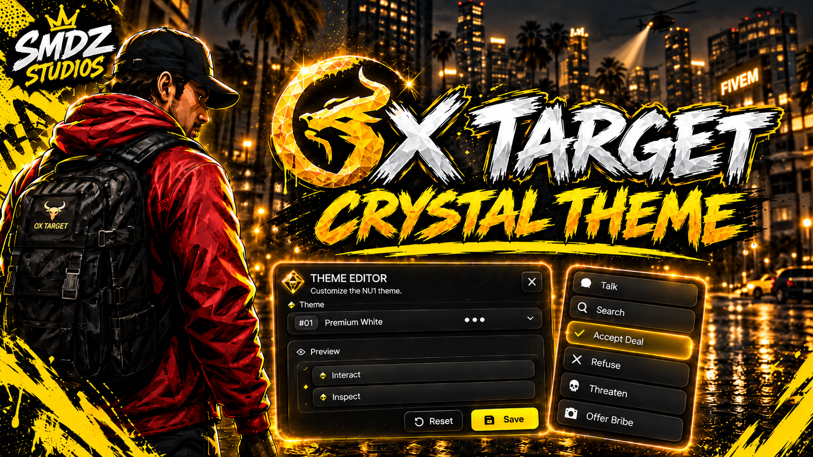 OX Target Redesing (Crystal Style)