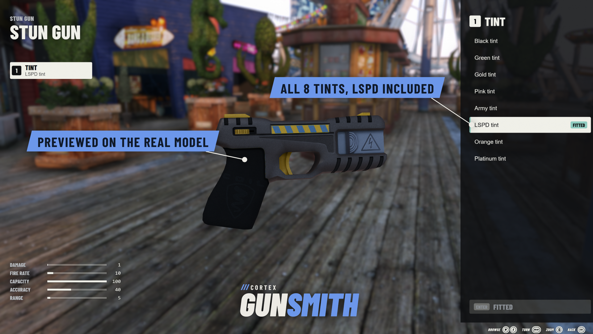 Cortex Gunsmith | Free 3D Weapon Attachments