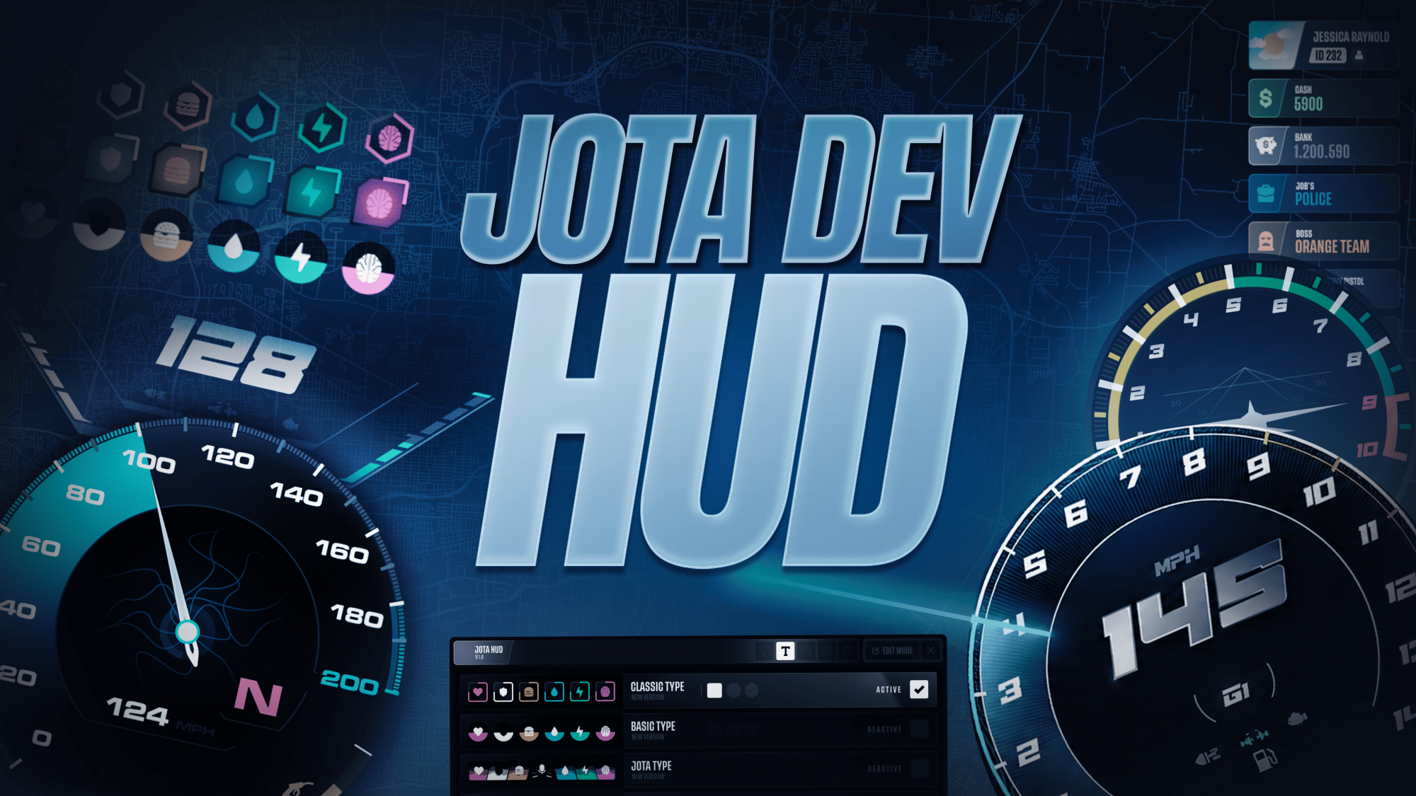 HUD FiveM Script